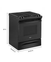 5.0 Cu. Ft. Whirlpool® Gas Range with Frozen Bake™ Technology