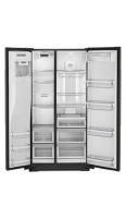 22.6 cu ft. Counter-Depth Side-by-Side Refrigerator with Exterior Ice and Water and PrintShield™ finish