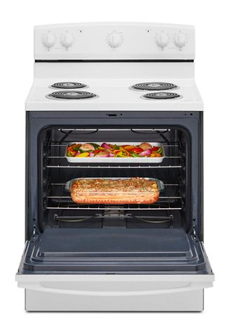Amana® 30-inch Electric Range with Easy-Clean Glass Door