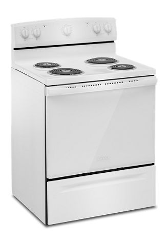 Amana® 30-inch Electric Range with Easy-Clean Glass Door