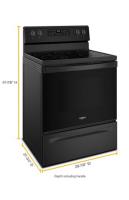 5.3 cu. ft. Freestanding Electric Range with 5 Elements