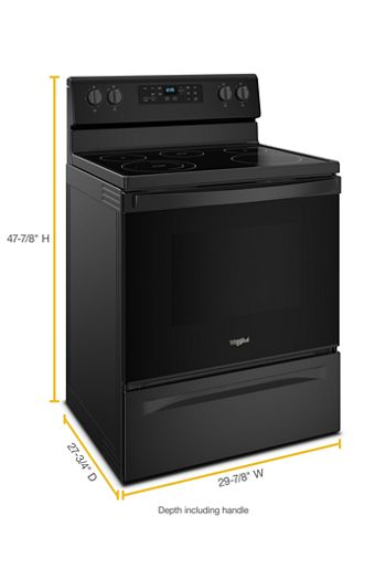 5.3 cu. ft. Freestanding Electric Range with 5 Elements