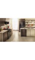 26.8 cu. ft. 36-Inch Width Standard Depth French Door Refrigerator with Exterior Ice and Water and PrintShield™ finish