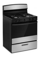 Amana® 30-inch Gas Range with Easy-Clean Glass Door