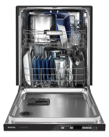 Top control dishwasher with Dual Power Filtration