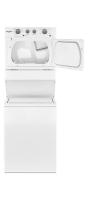 3.5 cu.ft Electric Stacked Laundry Center 9 Wash cycles and AutoDry™