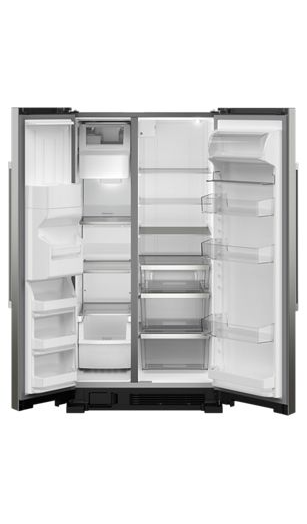 36-inch Wide Side-by-Side Refrigerator - 25 cu ft.