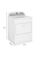 7.0 cu. ft. Top Load Electric Dryer with AutoDry™ Drying System