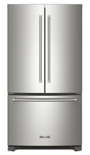 20 cu. ft. 36-Inch Width Counter-Depth French Door Refrigerator with Interior Dispense
