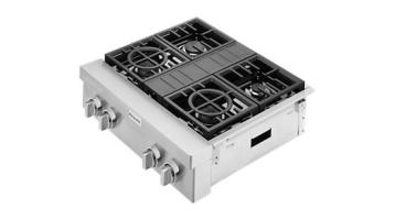 KitchenAid® 30'' 4-Burner Commercial-Style Gas Rangetop