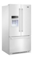 36- Inch Wide French Door Refrigerator with PowerCold® Feature - 25 Cu. Ft.