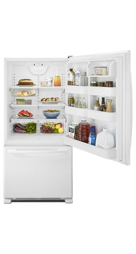33-inch Wide Bottom-Freezer Refrigerator with EasyFreezer™ Pull-Out Drawer - 22 cu. ft. Capacity