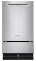 KitchenAid® 18'' Automatic Ice Maker with PrintShield™ Finish.