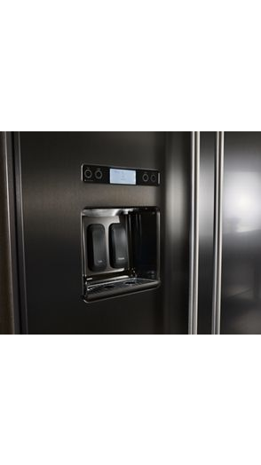 29.5 cu. ft 48-Inch Width Built-In Side by Side Refrigerator with PrintShield™ Finish