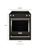 30-Inch 5-Element Electric Slide-In Convection Range