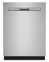 Top control dishwasher with Third Level Rack and Dual Power Filtration.