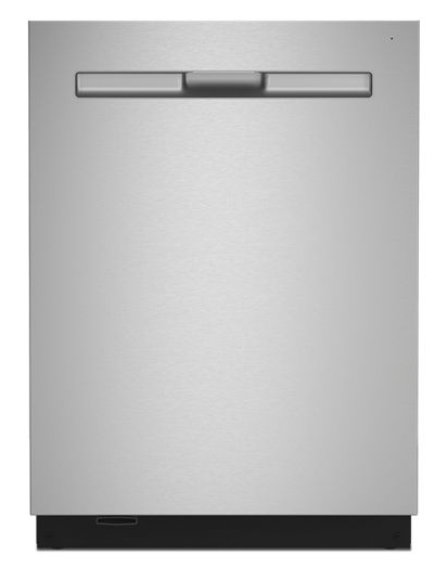 Top control dishwasher with Third Level Rack and Dual Power Filtration.