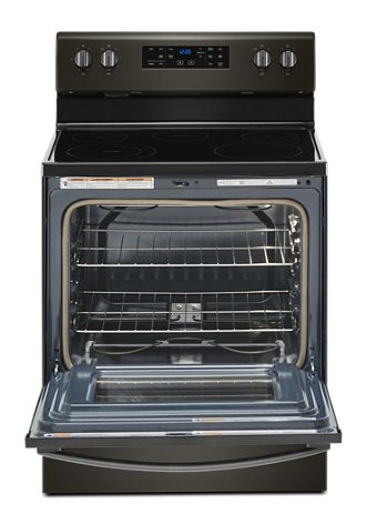 5.3 cu. ft. Whirlpool® electric range with Frozen Bake™ technology.