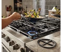 KitchenAid® 48'' Smart Commercial-Style Dual Fuel Range with Griddle