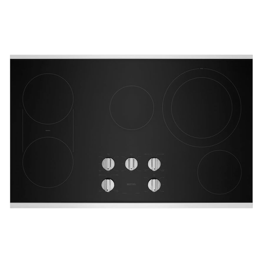 36-Inch Electric Cooktop with Reversible Grill and Griddle
