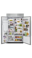29.5 cu. ft 48-Inch Width Built-In Side by Side Refrigerator with PrintShield™ Finish
