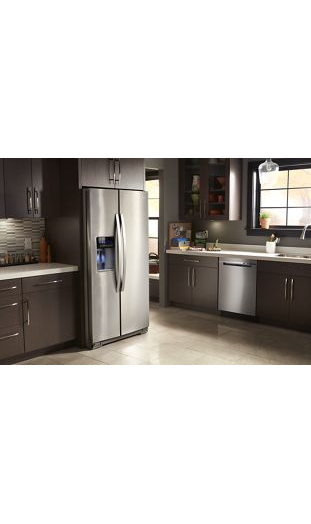 36-inch Wide Counter Depth Side-by-Side Refrigerator - 21 cu. ft.