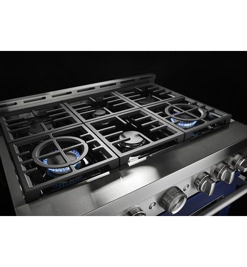 KitchenAid® 36'' Smart Commercial-Style Gas Range with 6 Burners