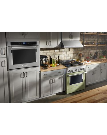 KitchenAid® 30'' Smart Commercial-Style Gas Range with 4 Burners