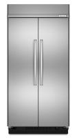 30.0 cu. ft 48-Inch Width Built-In Side by Side Refrigerator with PrintShield™ Finish