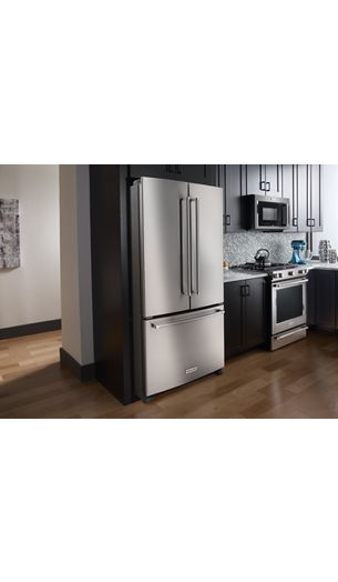 25 Cu. Ft. 36-Width Standard Depth French Door Refrigerator with Interior Dispense