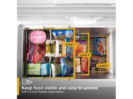 16 Cu. Ft. Convertible Chest Freezer with 3 Storage Levels