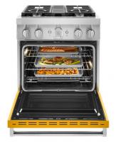 KitchenAid® 30'' Smart Commercial-Style Dual Fuel Range with 4 Burners