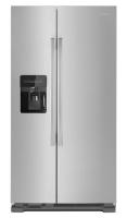 36-inch Side-by-Side Refrigerator with Dual Pad External Ice and Water Dispenser
