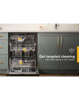 Fingerprint Resistant Dishwasher with 3rd Rack & Large Capacity