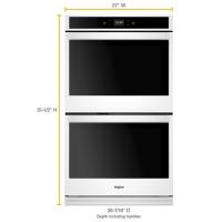8.6 cu. ft. Smart Double Wall Oven with Touchscreen