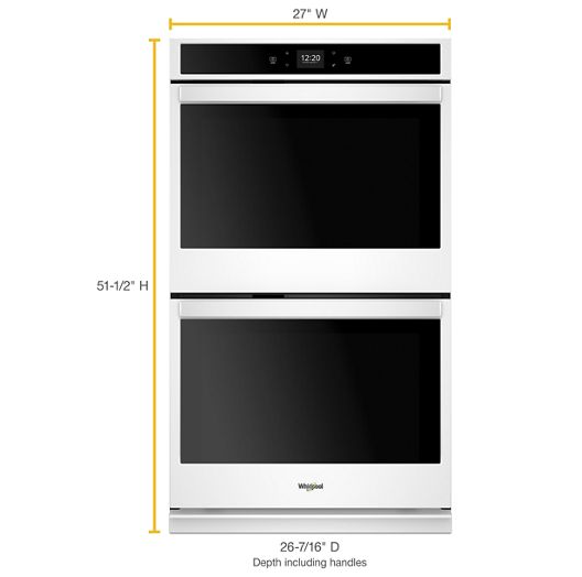 8.6 cu. ft. Smart Double Wall Oven with Touchscreen