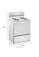 Amana® 30-inch Electric Range with Easy-Clean Glass Door
