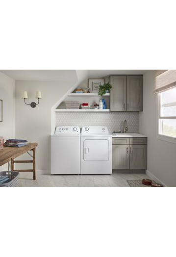Large Capacity Top Load Washer with High-Efficiency Agitator