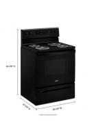 4.8 cu. ft. Electric Range with Keep Warm setting.