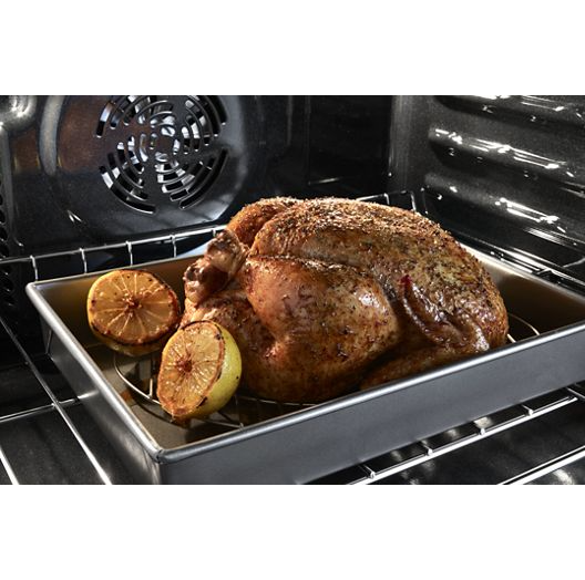 6.4 cu. ft. Smart Combination Convection Wall Oven with Air Fry, when Connected