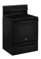 5.3 cu. ft. Whirlpool® electric range with Frozen Bake™ technology.