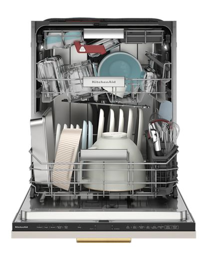 39 dBA Panel-Ready Flush-to-cabinet Dishwasher with FreeFlex™ Fit Third Level Rack