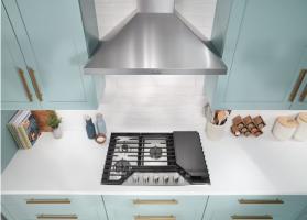 30-inch Gas Cooktop with 2-in-1 Hinged Grate to Griddle