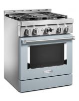 KitchenAid® 30'' Smart Commercial-Style Gas Range with 4 Burners