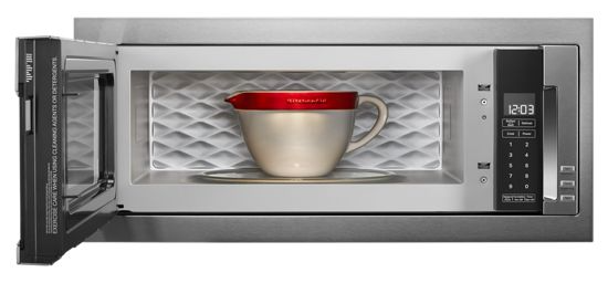 1000 Watt Built-In Low Profile Microwave with Slim Trim Kit
