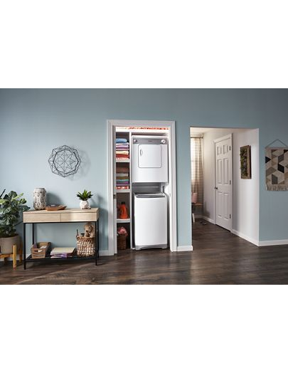 3.4 cu. ft. Compact Front Load Dryer with Flexible Installation
