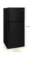 30-inch Wide Top Freezer Refrigerator - 19 Cu. Ft.