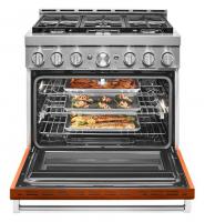 KitchenAid® 36'' Smart Commercial-Style Gas Range with 6 Burners