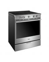 6.4 cu. ft. Smart Slide-in Electric Range with Scan-to-Cook Technology