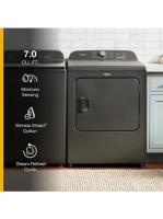 7.0 Cu. Ft. Whirlpool® Top Load Gas Dryer with Moisture Sensor